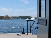 Warteraum in Vaxholm